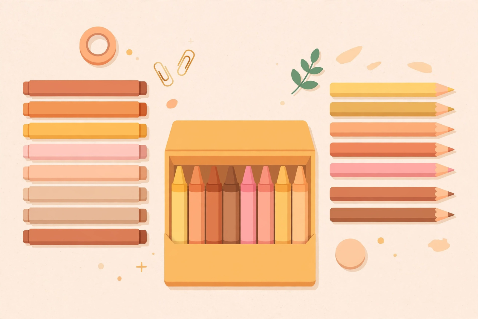 Crayons vs Colored Pencils vs Markers