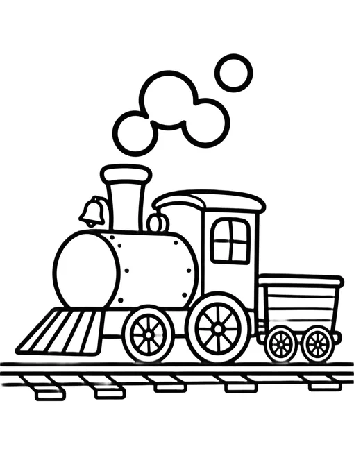 Choo Choo Train coloring page